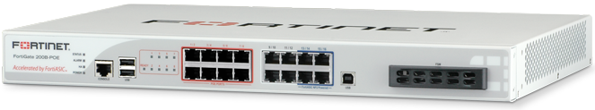 Fortinet FortiGate 200B-POE